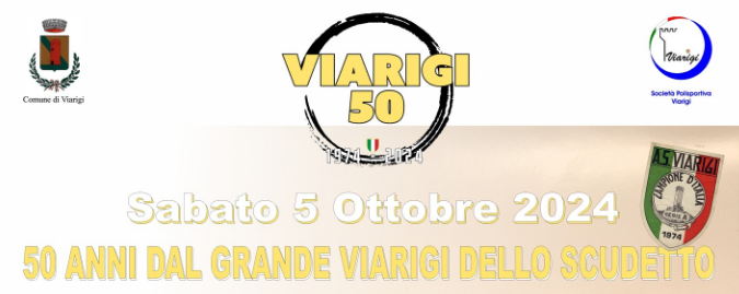 Viarigi | “50 anni dal grande Viarigi dello scudetto”