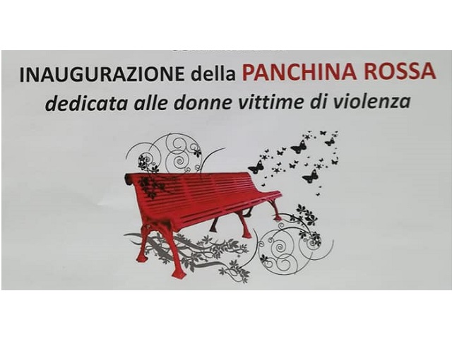 Viarigi | Inaugurazione Panchina Rossa